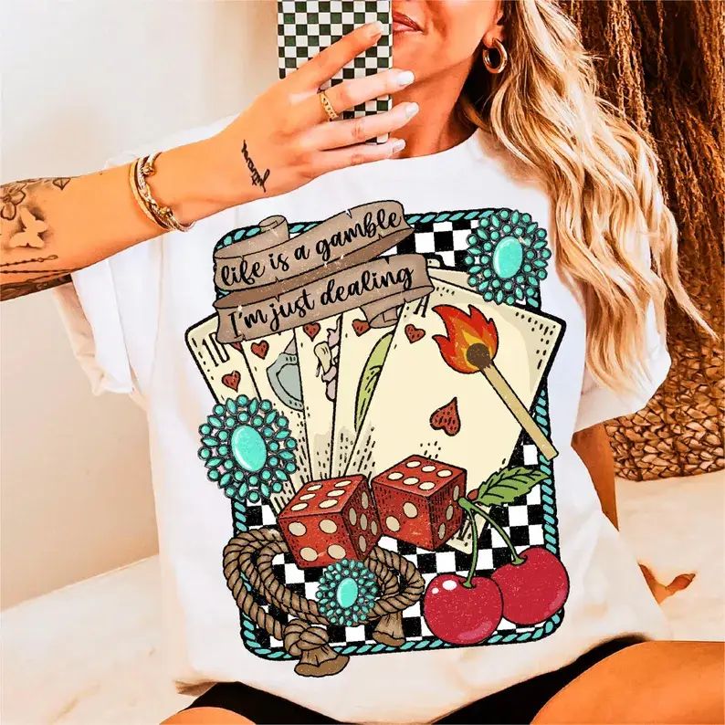 Life Is A Gamble Comfort Colors Tee