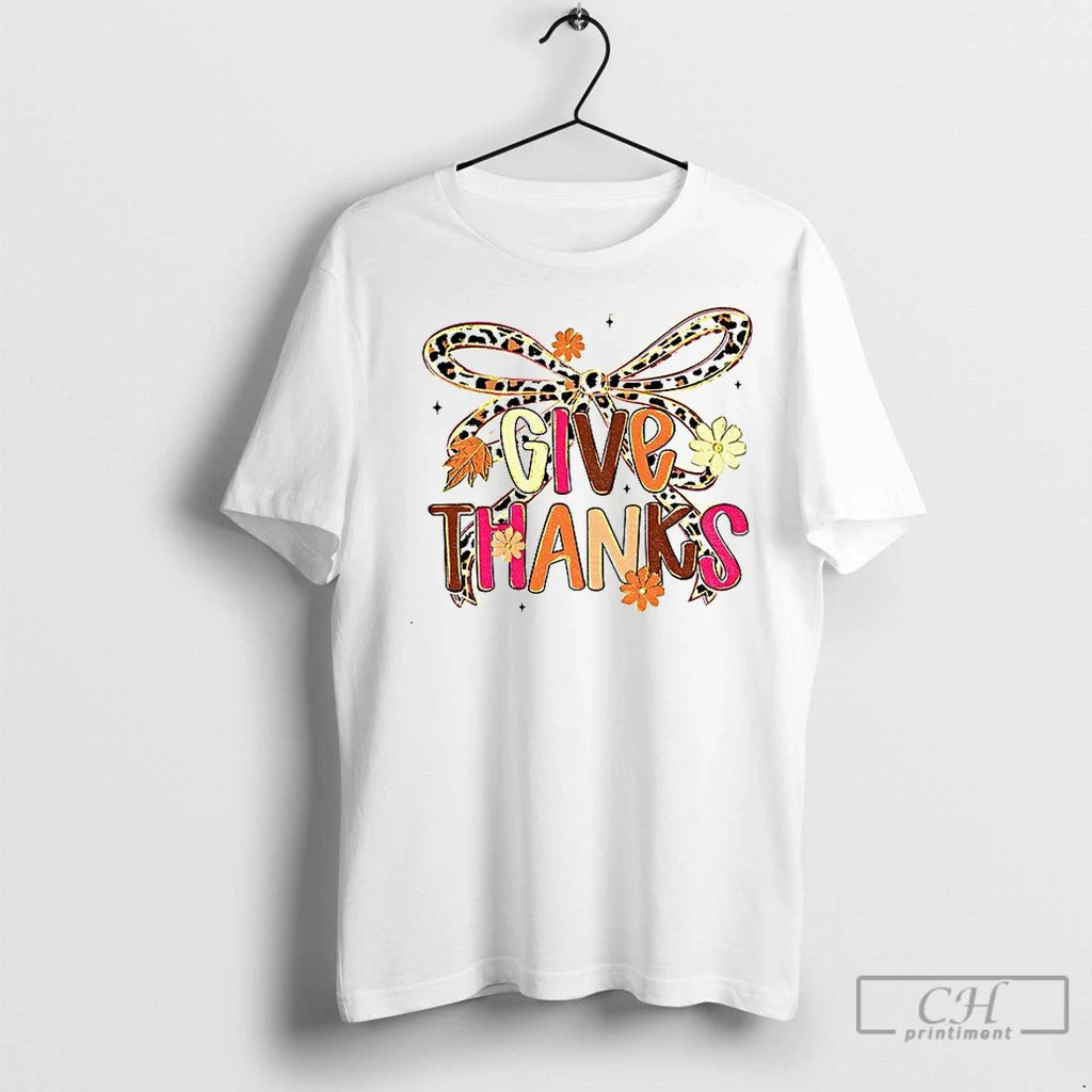 Classic Thanksgiving Leopard Bow Coquette