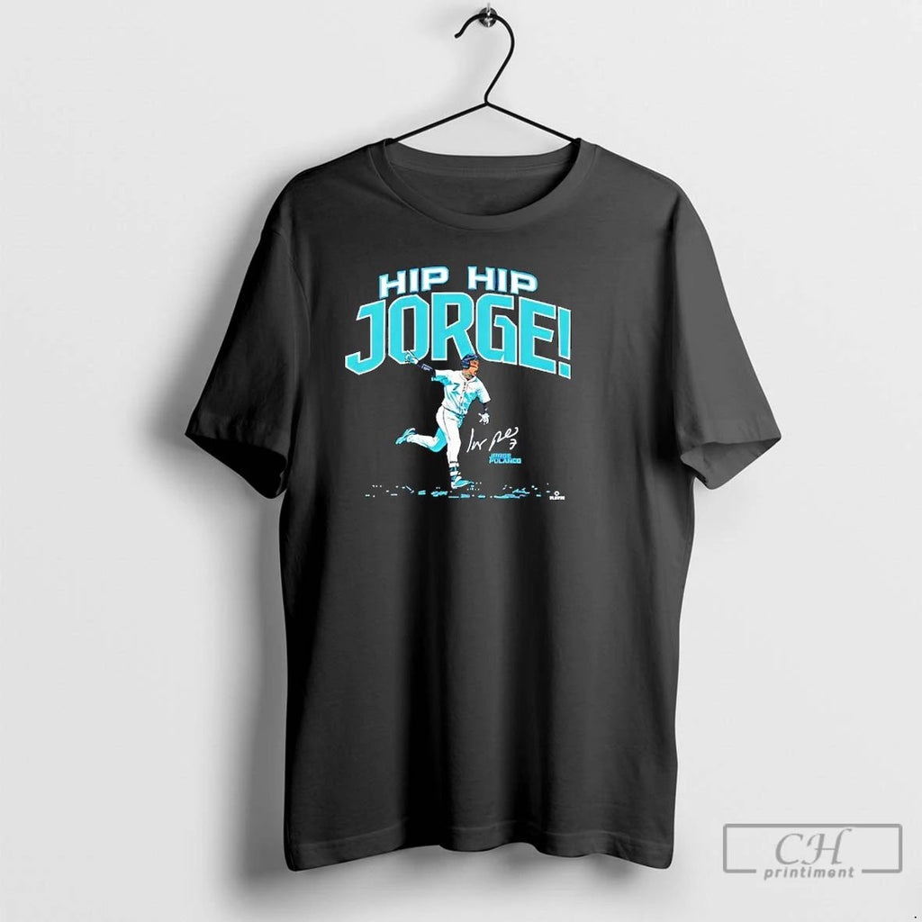 Classic Hip Hip Jorge Polanco Signature Retro T Shirts