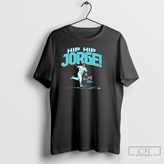 Classic Hip Hip Jorge Polanco Signature Retro T Shirts