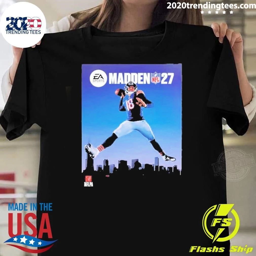 Caleb Williams Madden 2027 NFL Chicago Bears Shirt