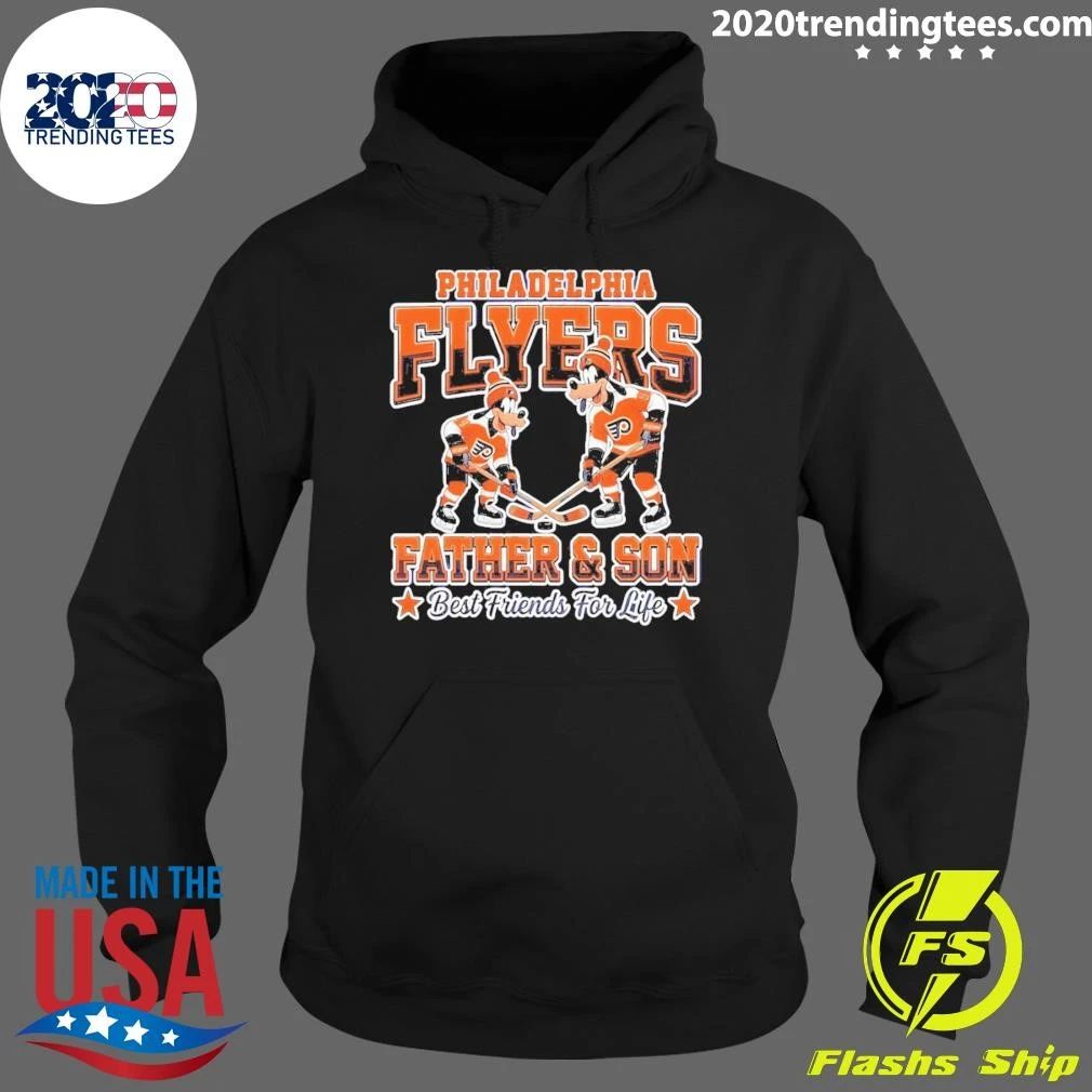 Disney Goofy Philadelphia Flyers Father And Son Best Friends For Life Shirt