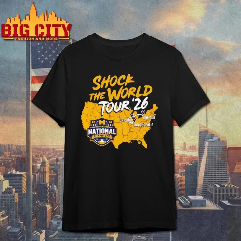 Michigan Shock The World Tour 2026 Shirt