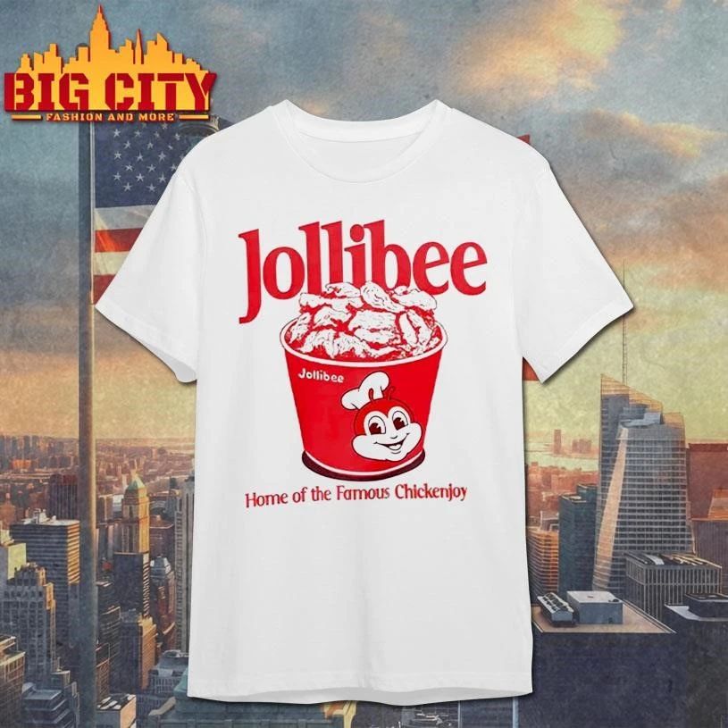 Jollibee Merch Shop Chickenjoy Bucket Home Of The Famous Shirt