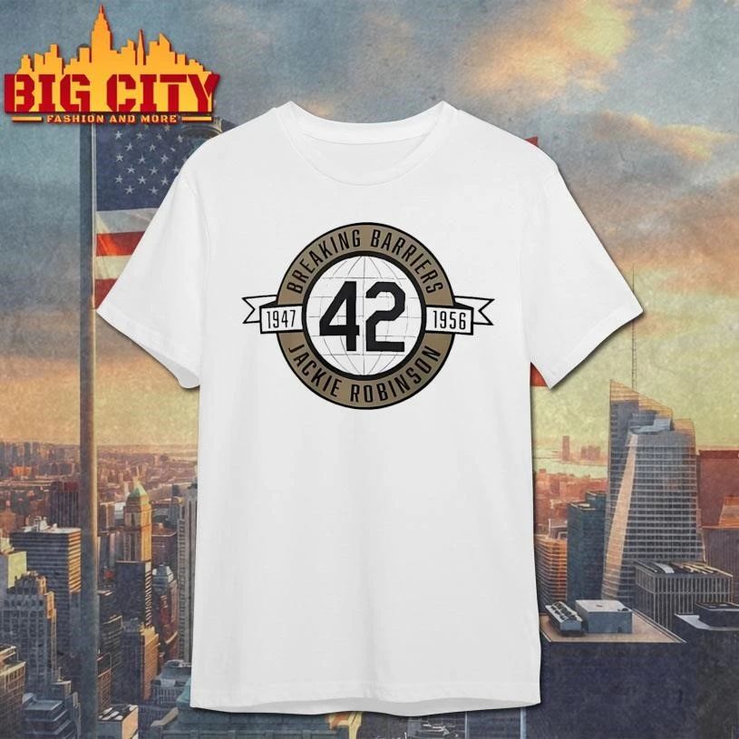 Breaking Barriers 42 Jackie Robinson Logo Shirt