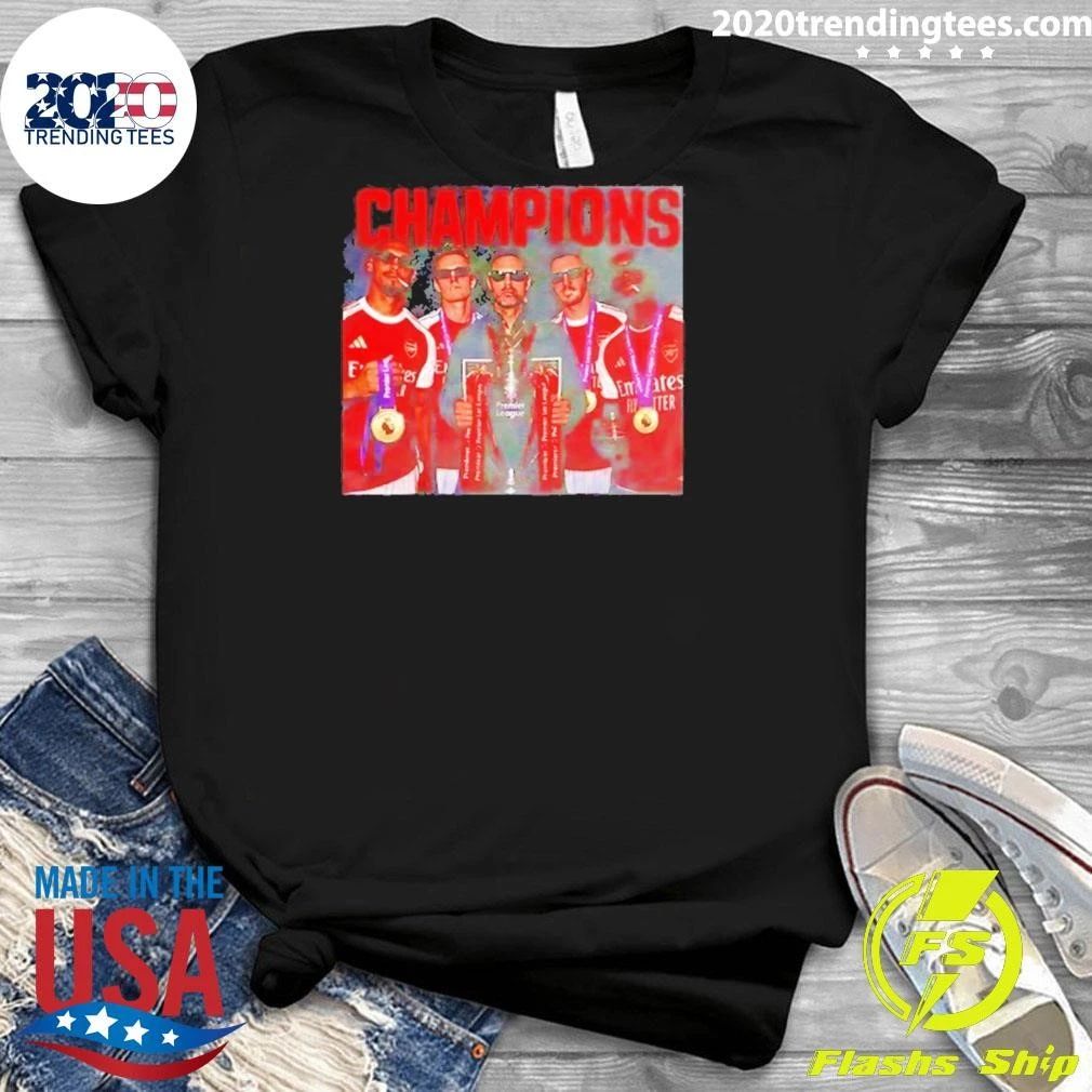Arsenal Soccer The Middle Finger Gesture 6 Shirt