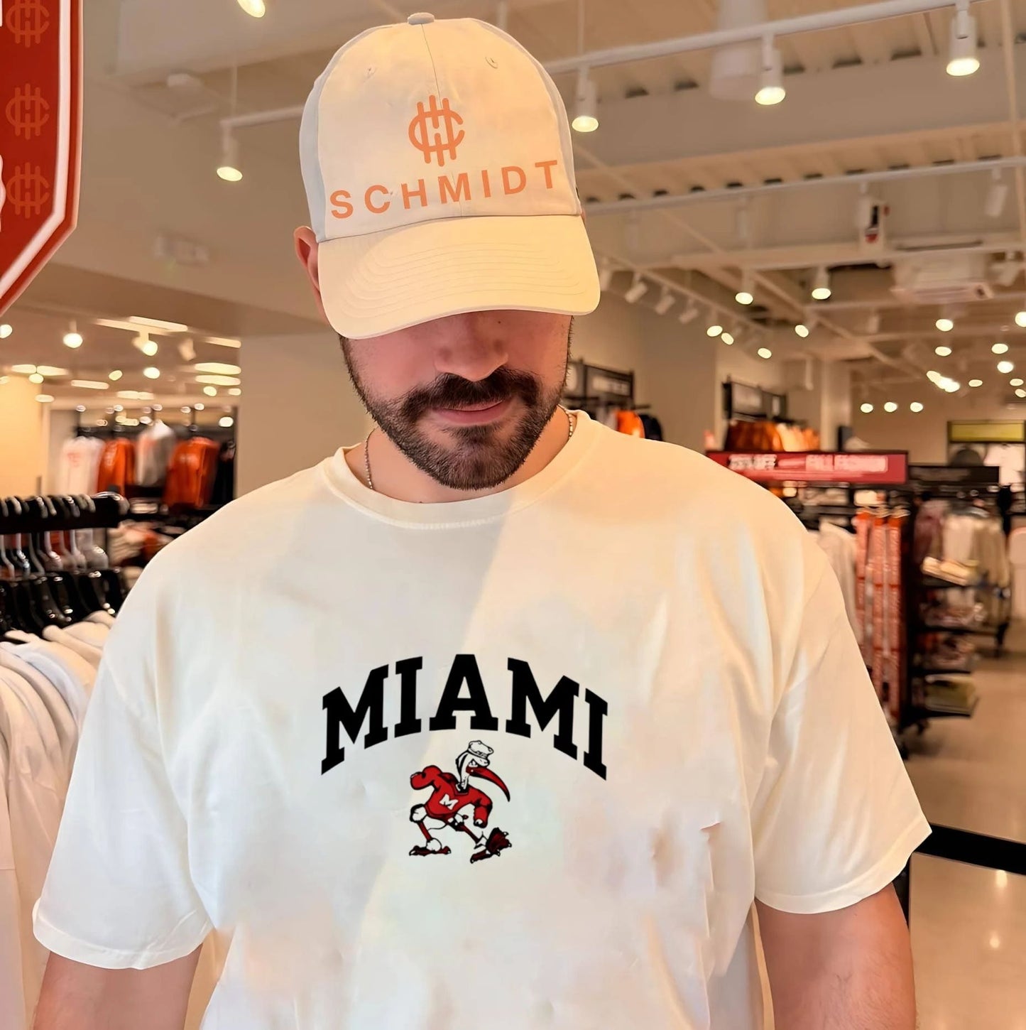 Miami Hurricanes Mascot Logo NCAA College Sports shirt