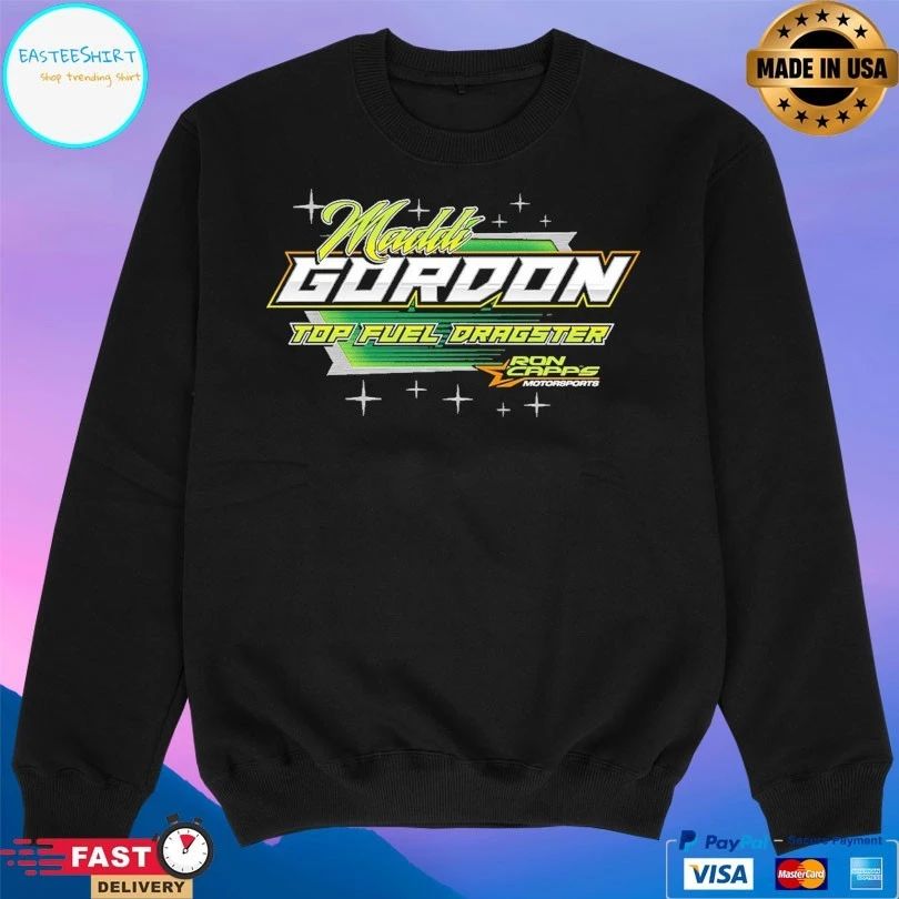 Maddi Gordon Top Fuel Dragster Ron Capps 2026 T-shirts