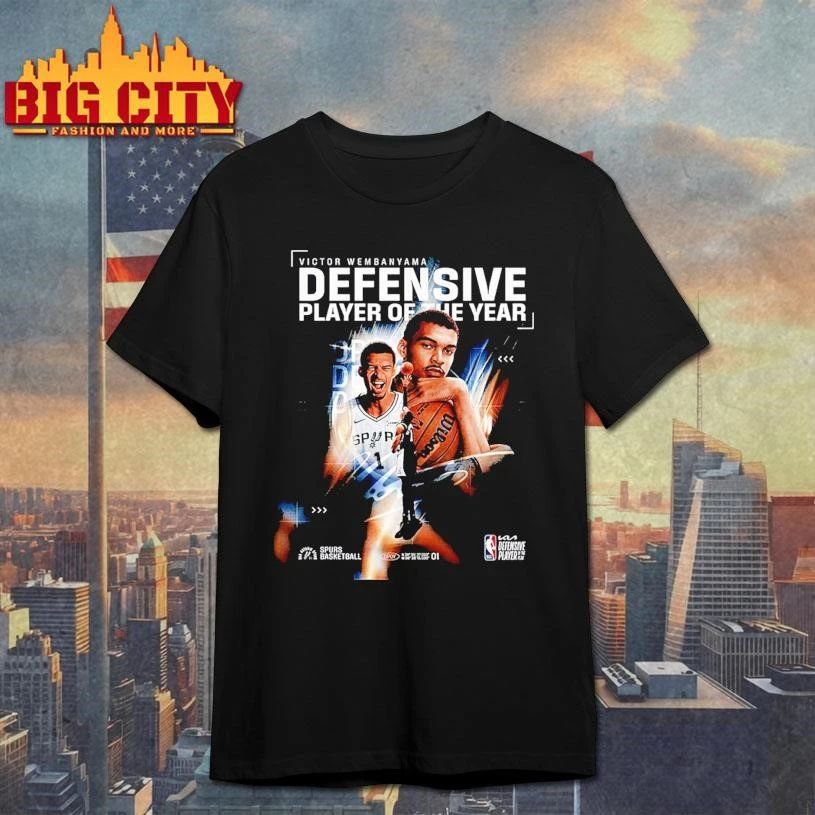 Congrats Victor Wembanyama San Antonio Spurs NBA Defensive Player Of The Year Shirt