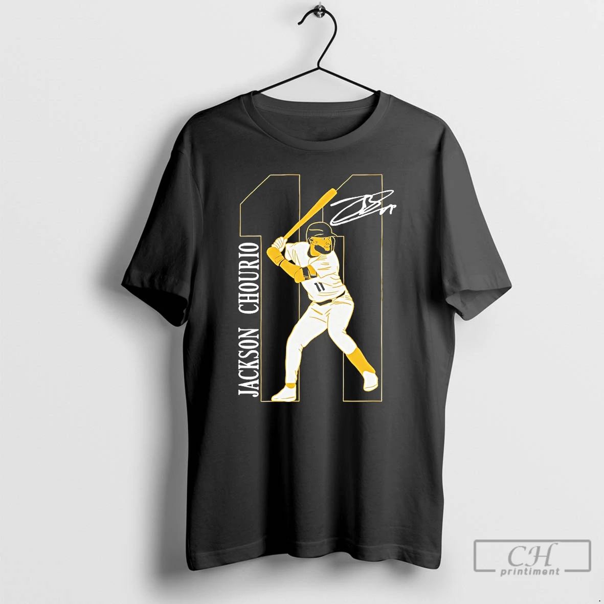 Classic Jackson Chourio 11 Milwaukee Brewers Mlb Signature T Shirts