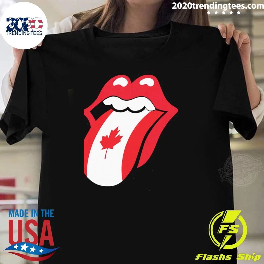 Rolling Stones x FIFA World Cup 2026 Canada Headliner Lick Shirt