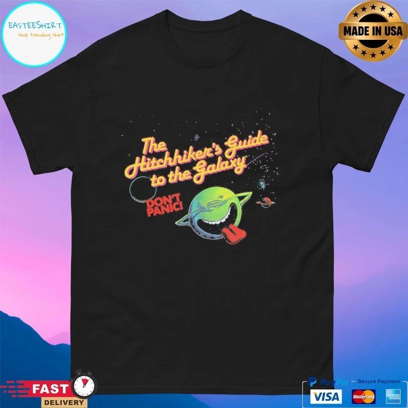 The Hitchhiker’s Guide To The Galaxy Don’t Panic T-shirt