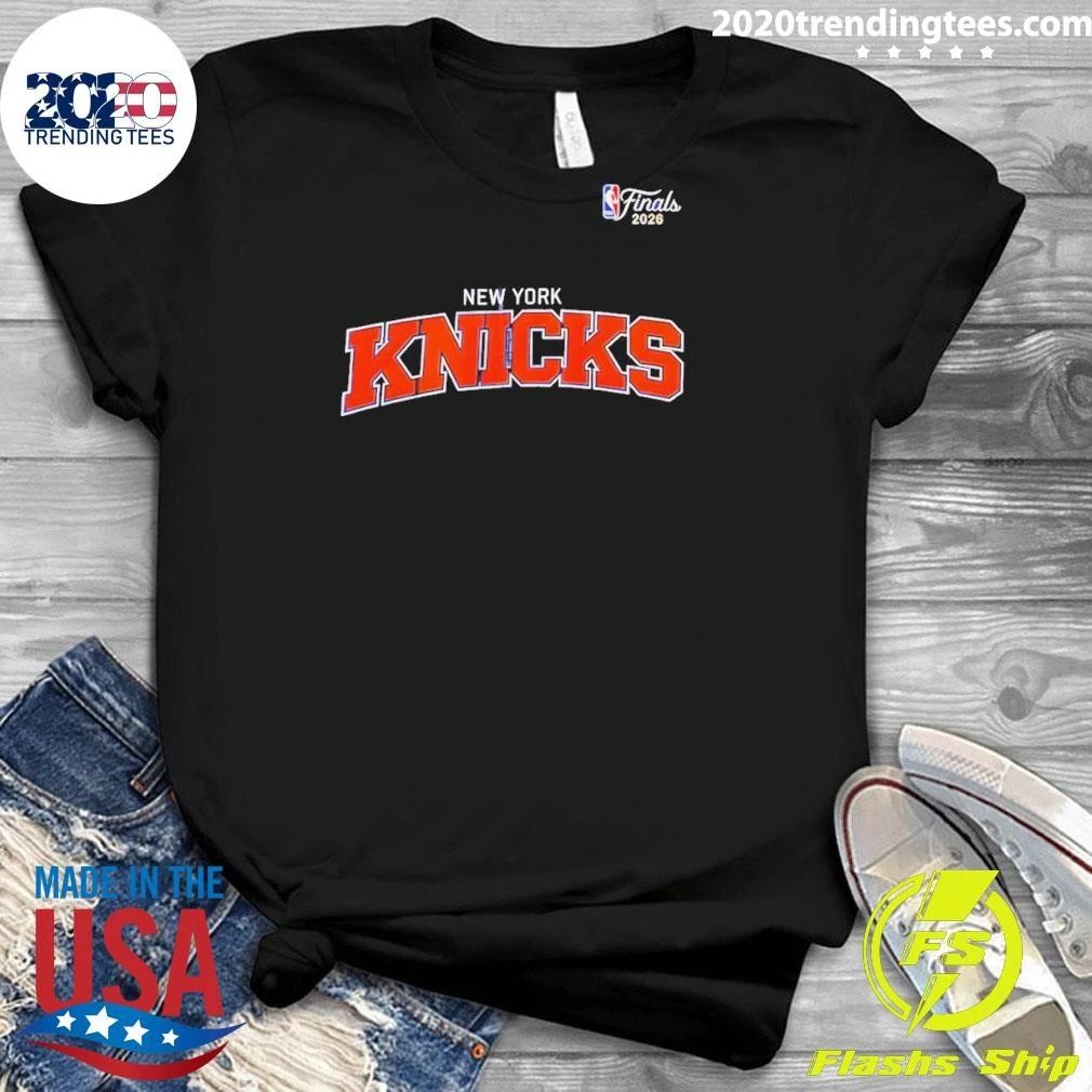 New York Knicks Basketball 2026 Nba Finals Logo Shirt