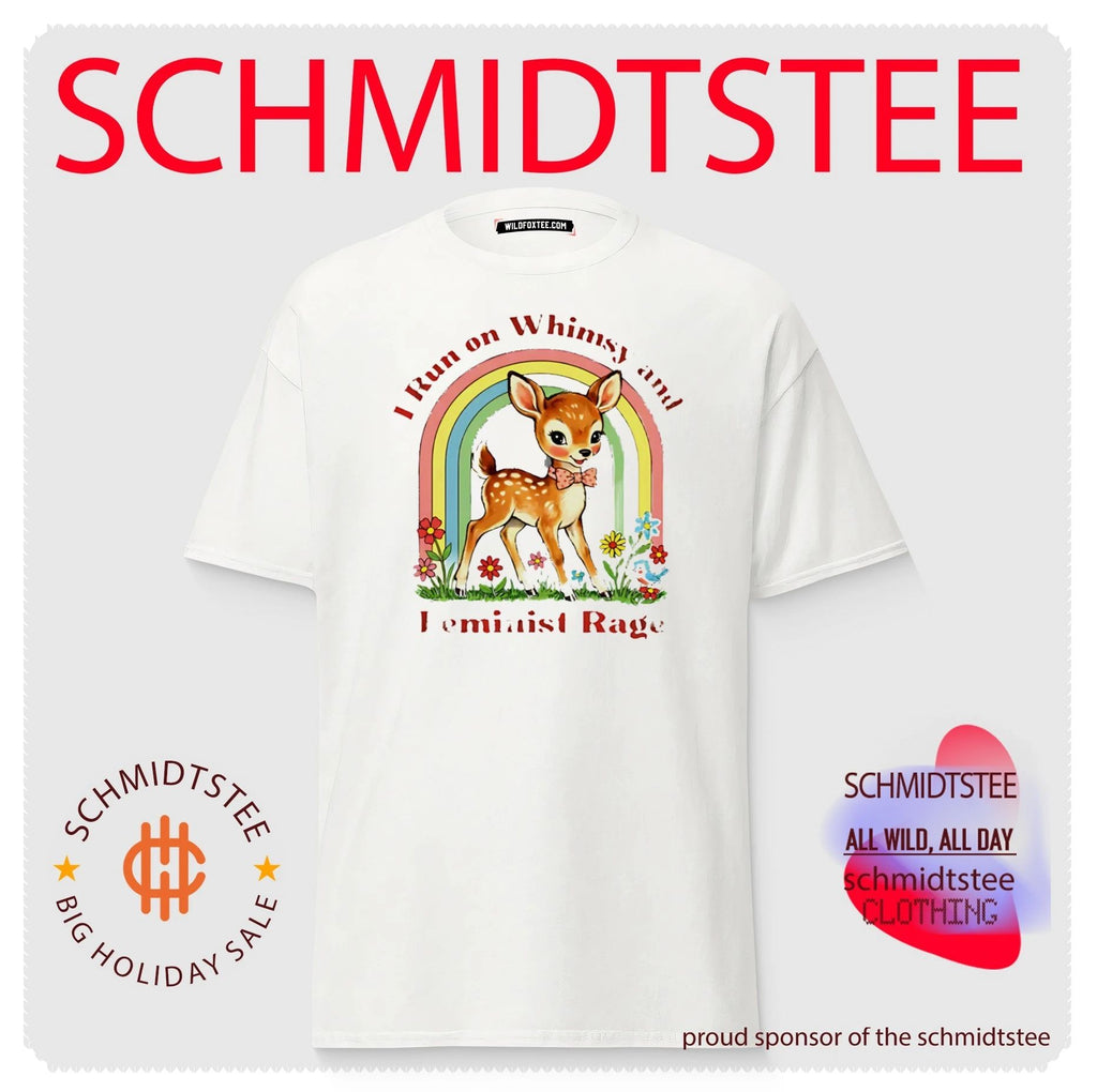 I Run on Whimsy and Feminist Rage whimsical shirt
