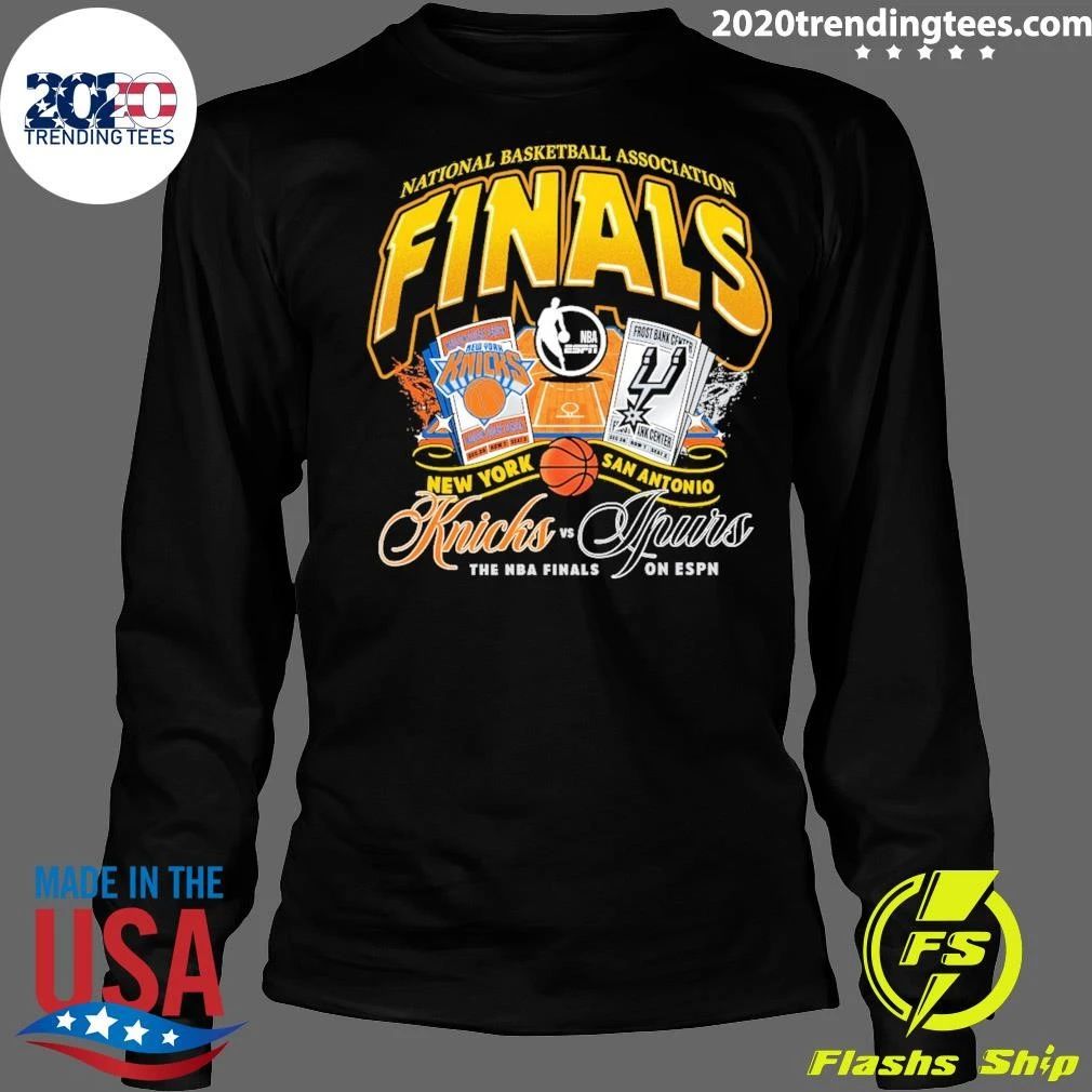 New York Knicks Vs. San Antonio Spurs 2026 NBA Finals Matchup Tickets Shirt