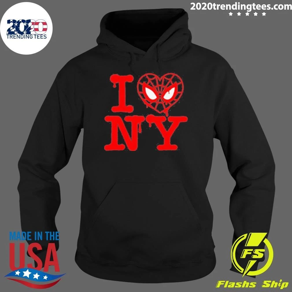 Spider-man I Miles Ny Heart Shaped Shirt