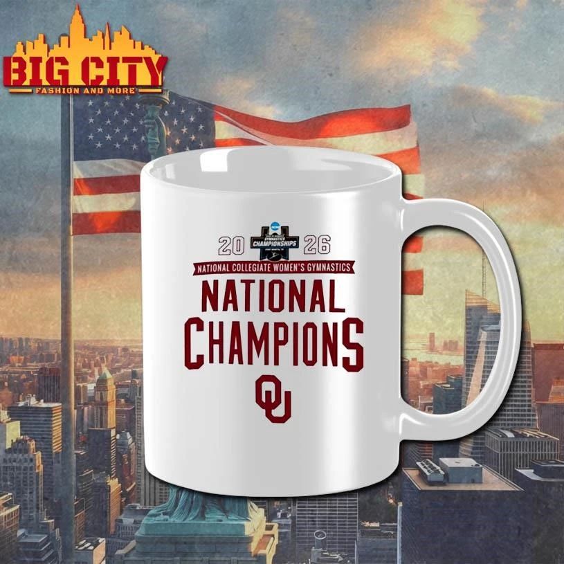 Oklahoma Sooners Gymnastics National Champs 2026 shirt