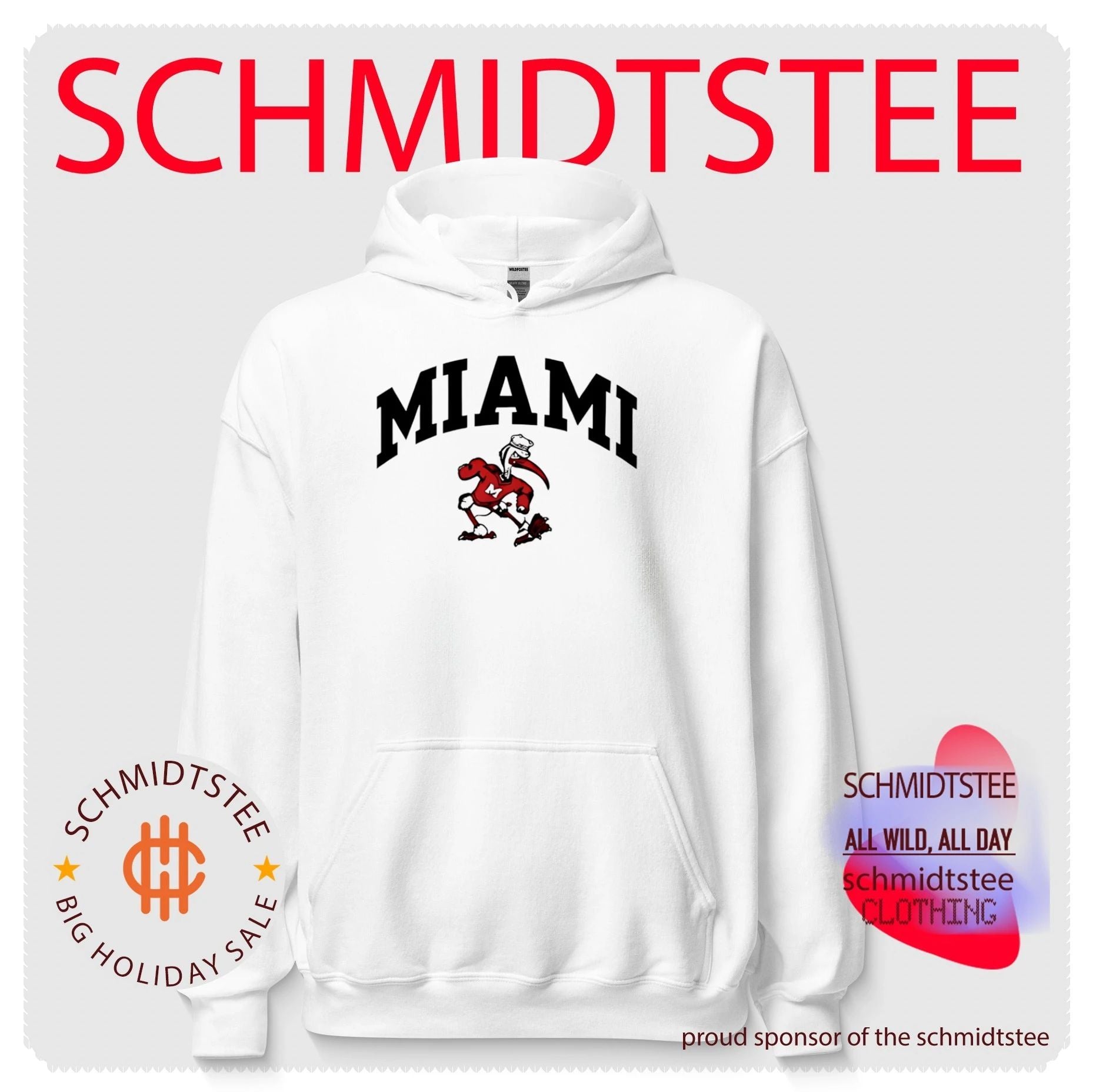Miami Hurricanes Mascot Logo NCAA College Sports shirt