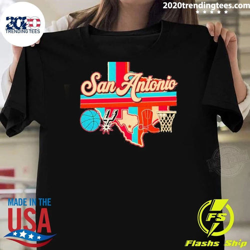 Antonio Spurs basketball 5 Icons Vintage Spurs Inspired NBA 2026 shirt