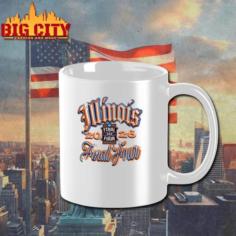 Illinois Men’s Basketball 2026 Final Four College Shirt