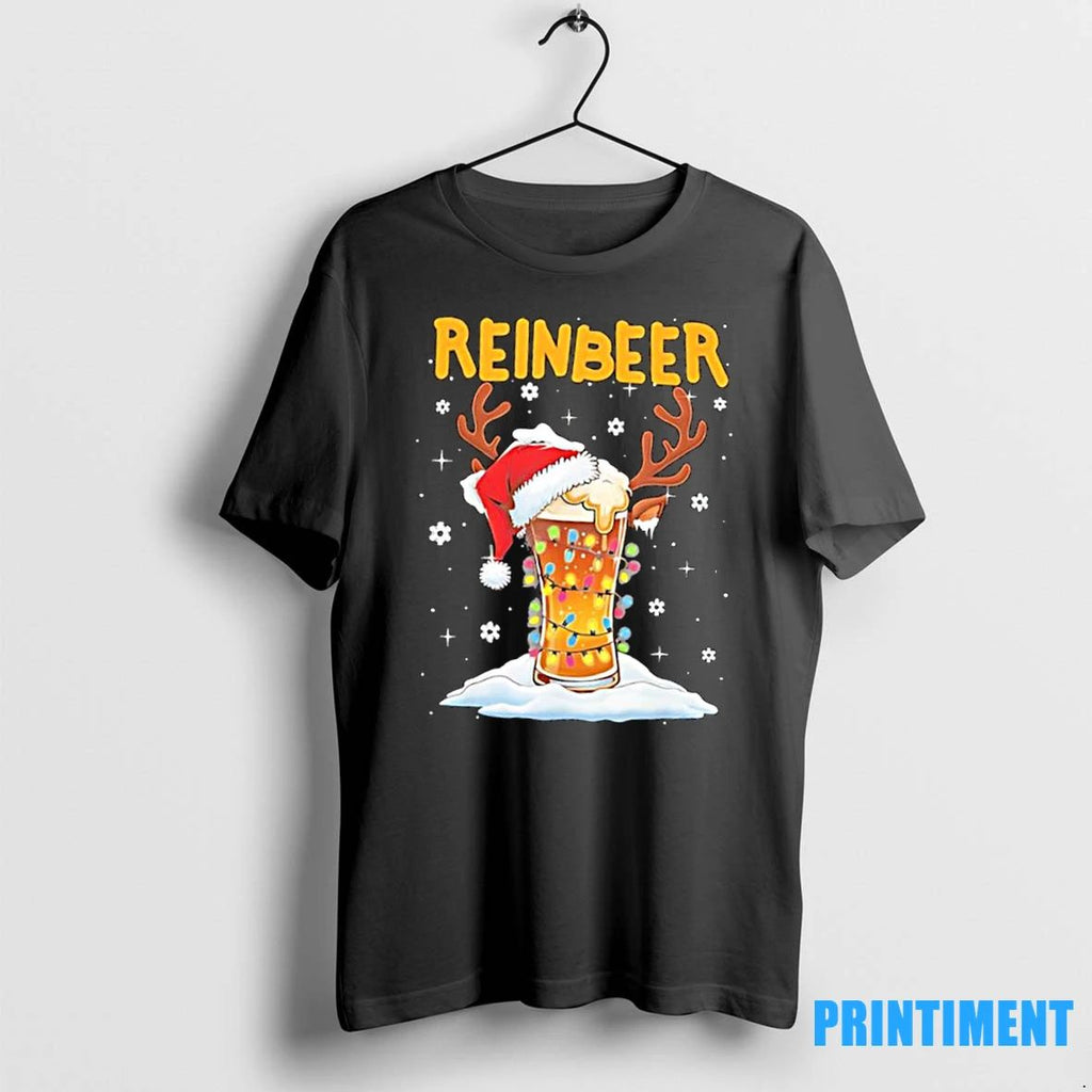 Reinbeer Winedeer Santa Hat Chrismas Tshirts Sweater