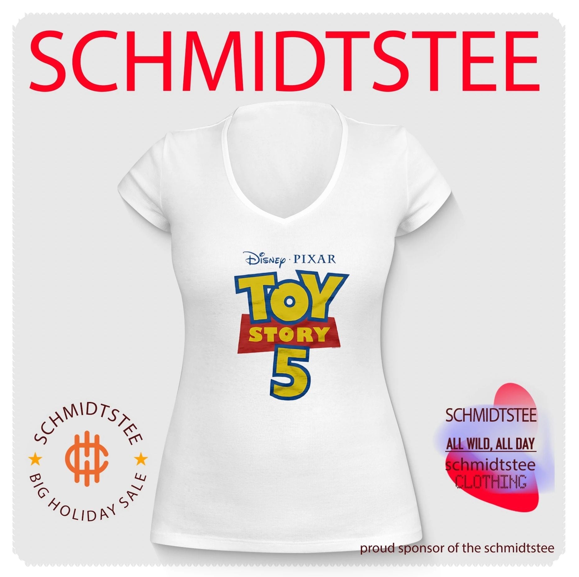 Disney Pixar Toy Story 5 Logo Animated Movie shirt
