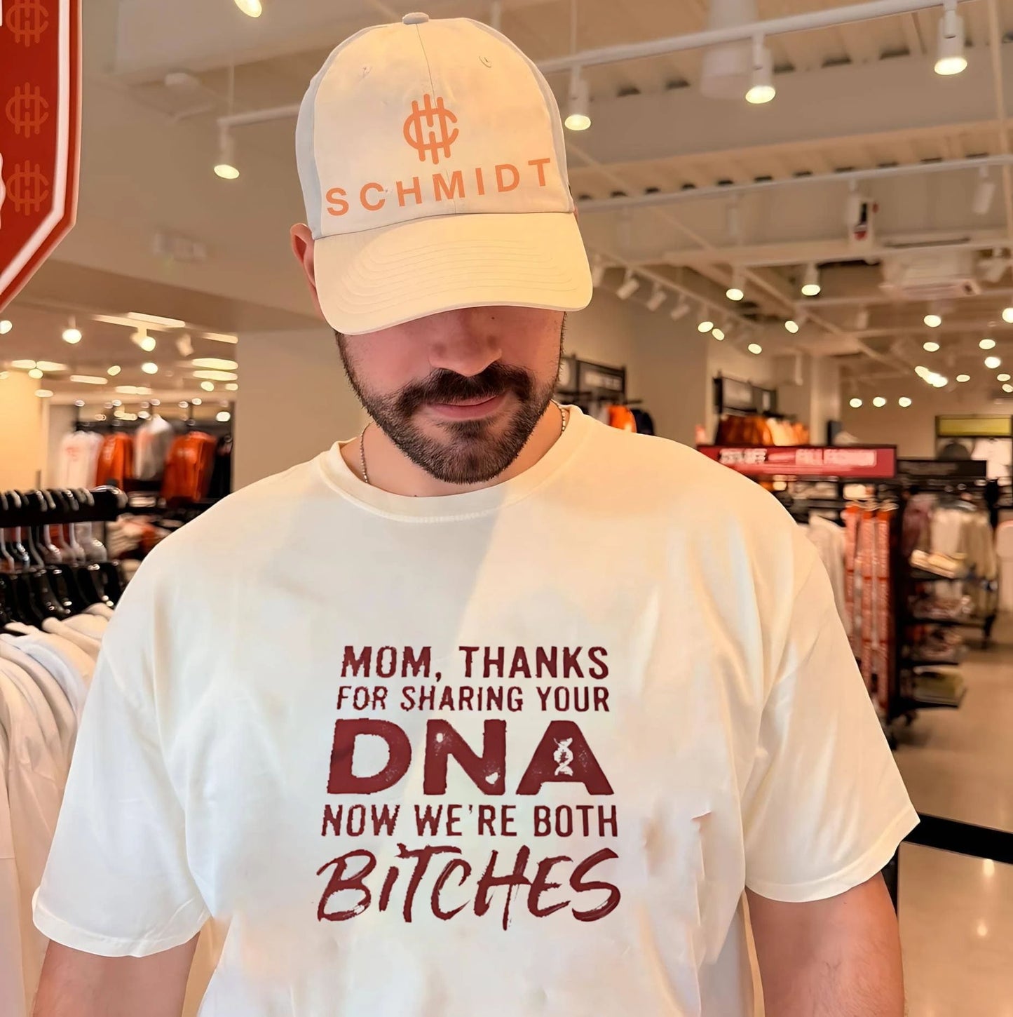 Mom Thanks for Sharing Your DNA Now We Are Both Bitches shirt