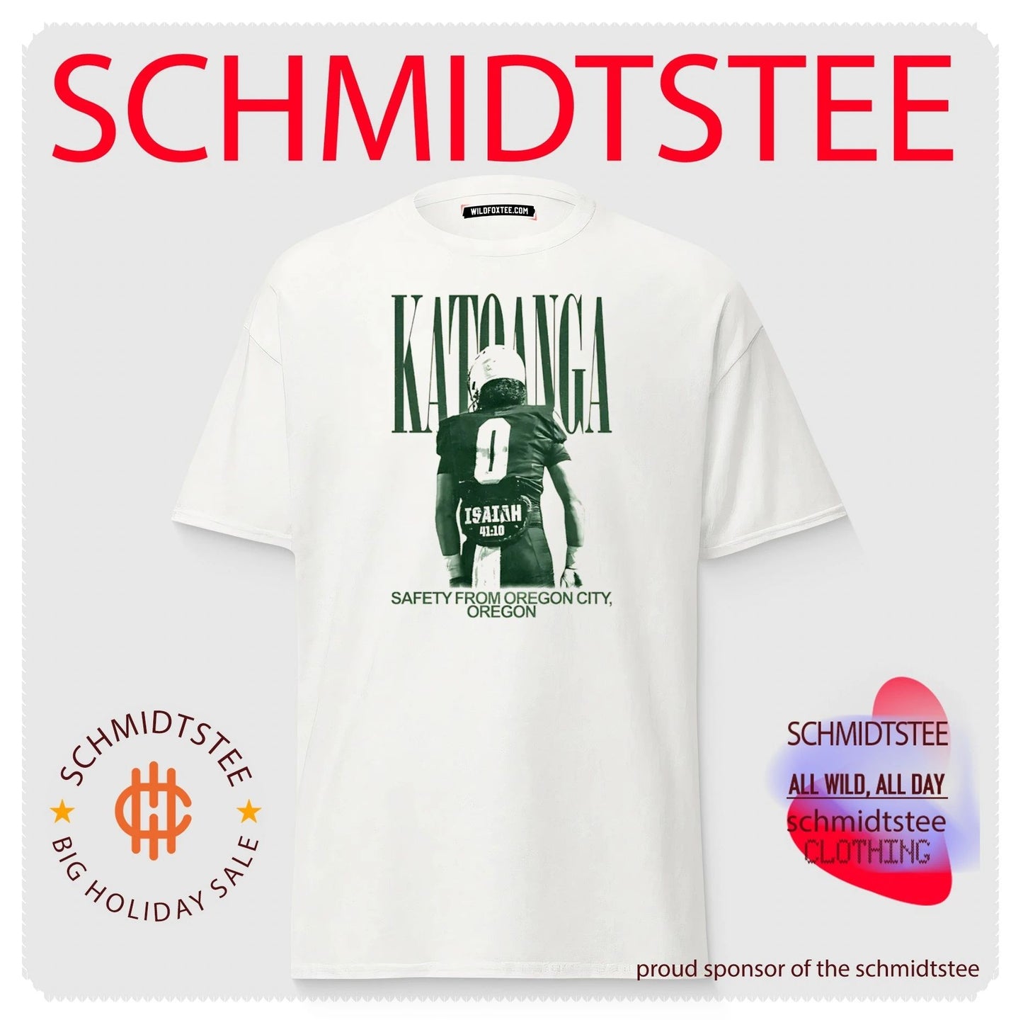 Chaz Katoanga Oregon Ducks Safety College Football shirt