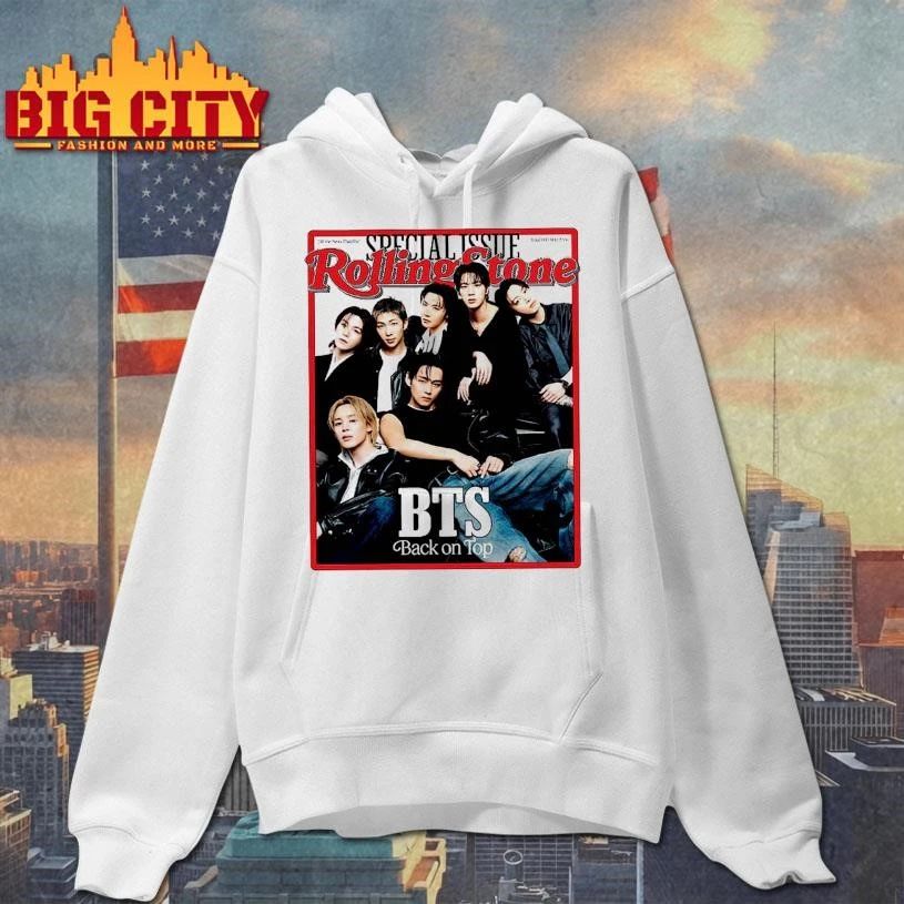 BTS x Rolling Stone Cover Special Issue Bts Back On Top Shirt