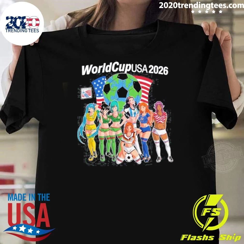 Dragon Ball x World Cup USA 2026 Shirt