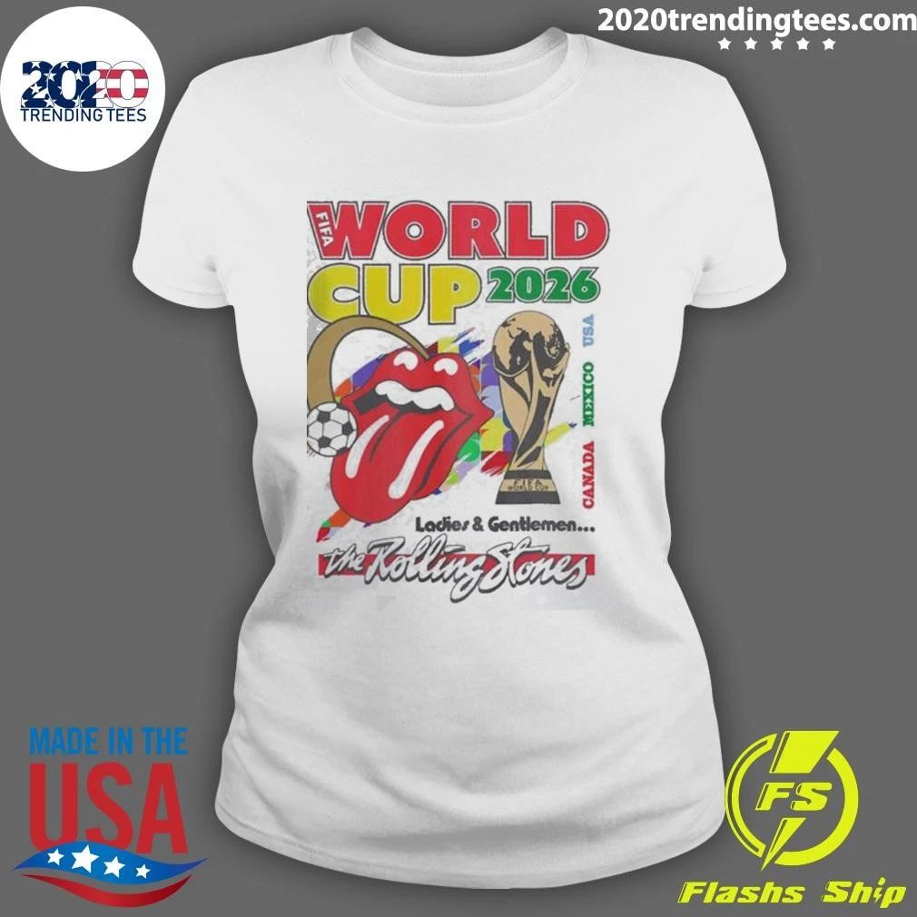 The Rolling Stones x FIFA World Cup 2026 Classic Matchday Shirt