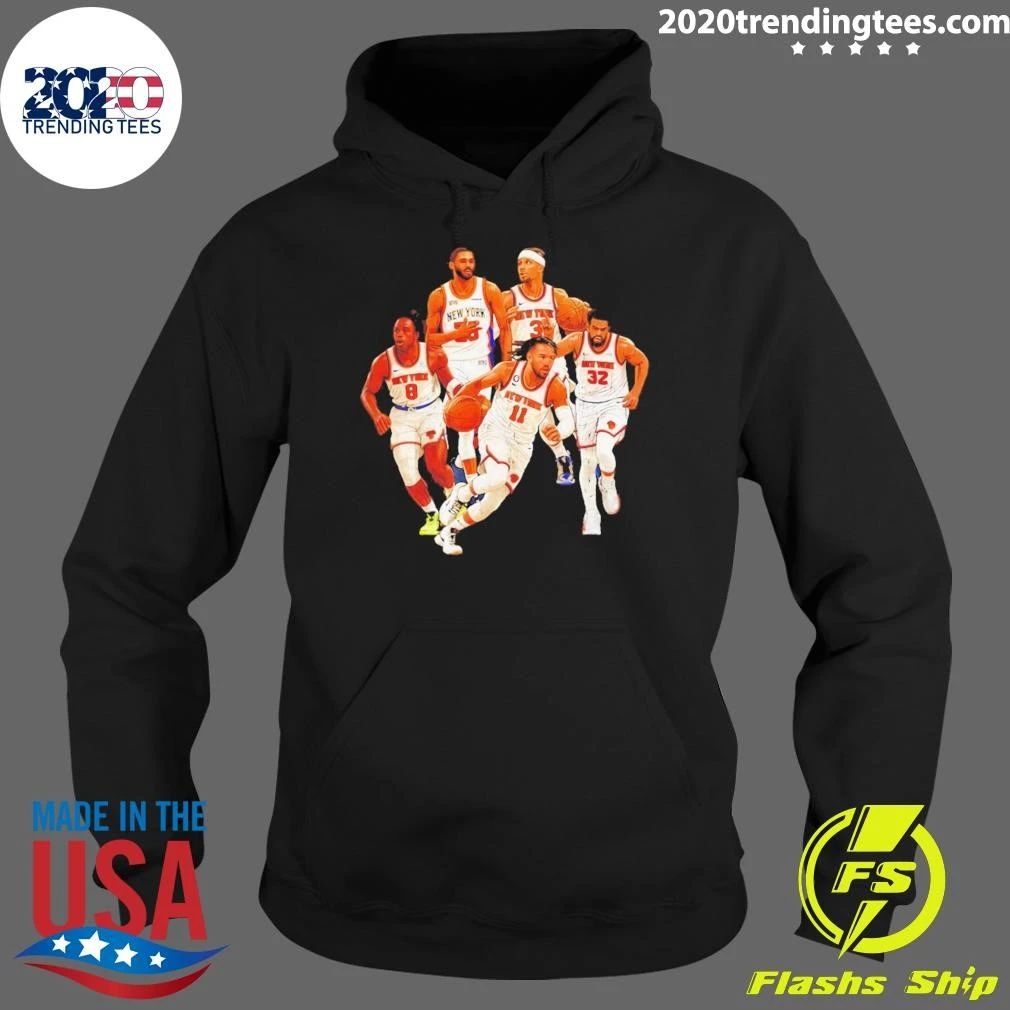 Karl-Anthony Towns Josh Hart Jalen Brunson New York Knicks Basketball Players NBA Vintage Shirt