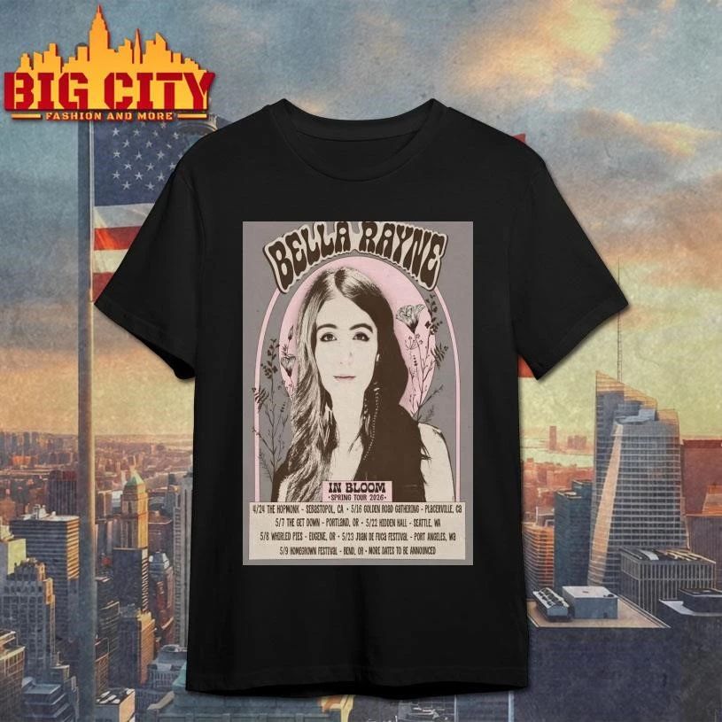 Bella Rayne In Bloom Spring Tour 2026 Poster Shirt