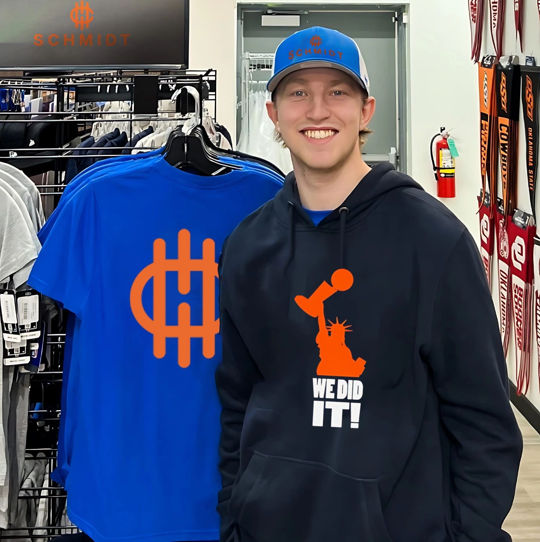 New York Knicks 2026 Champions We Did It Statue of Liberty Trophy shirt
