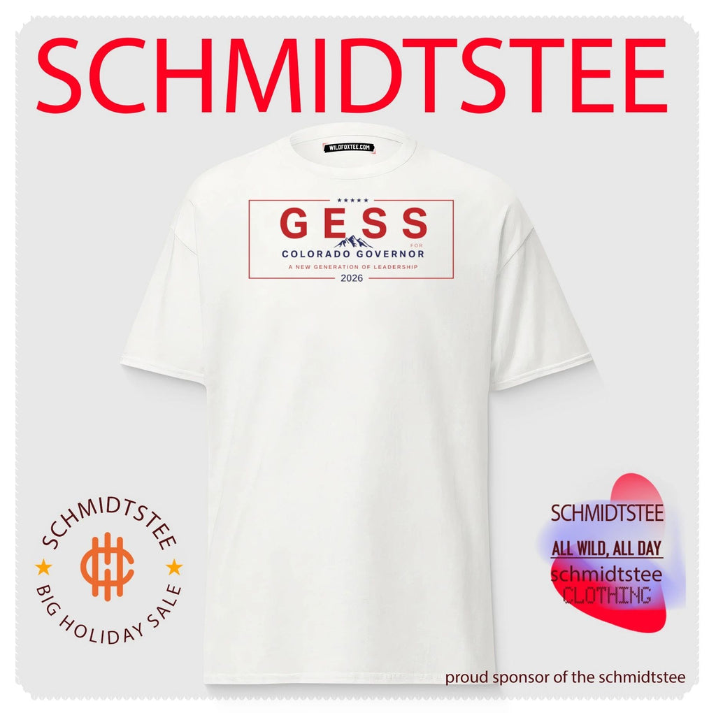 Stevan Gess for Colorado Governor 2026 Political Campaign shirt