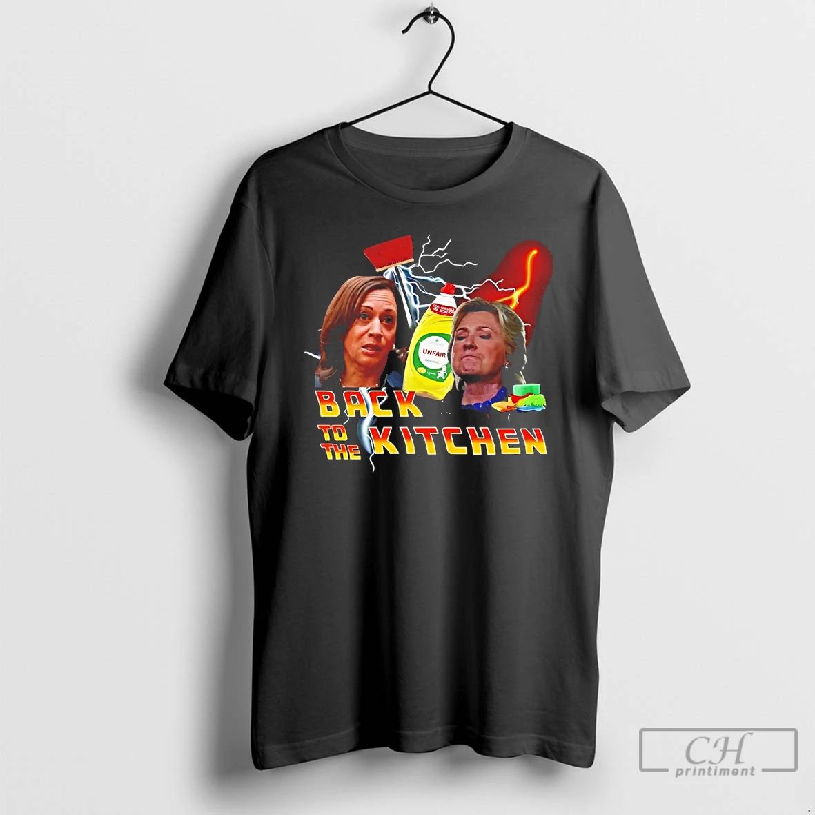 Classic Back To The Kitchen Kamala Harris And Hillary Clinton T Shirts