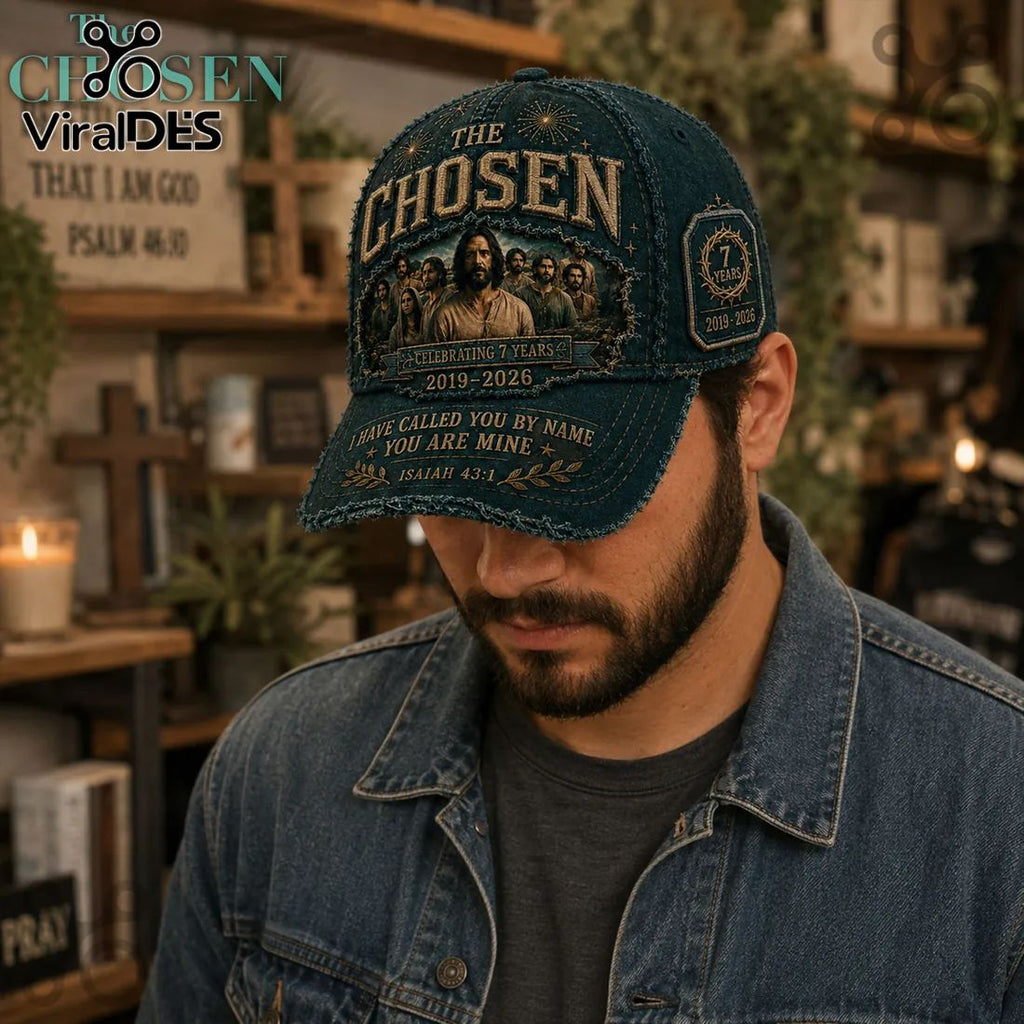 The Chosen 7th Anniversary Premium Denim Cap