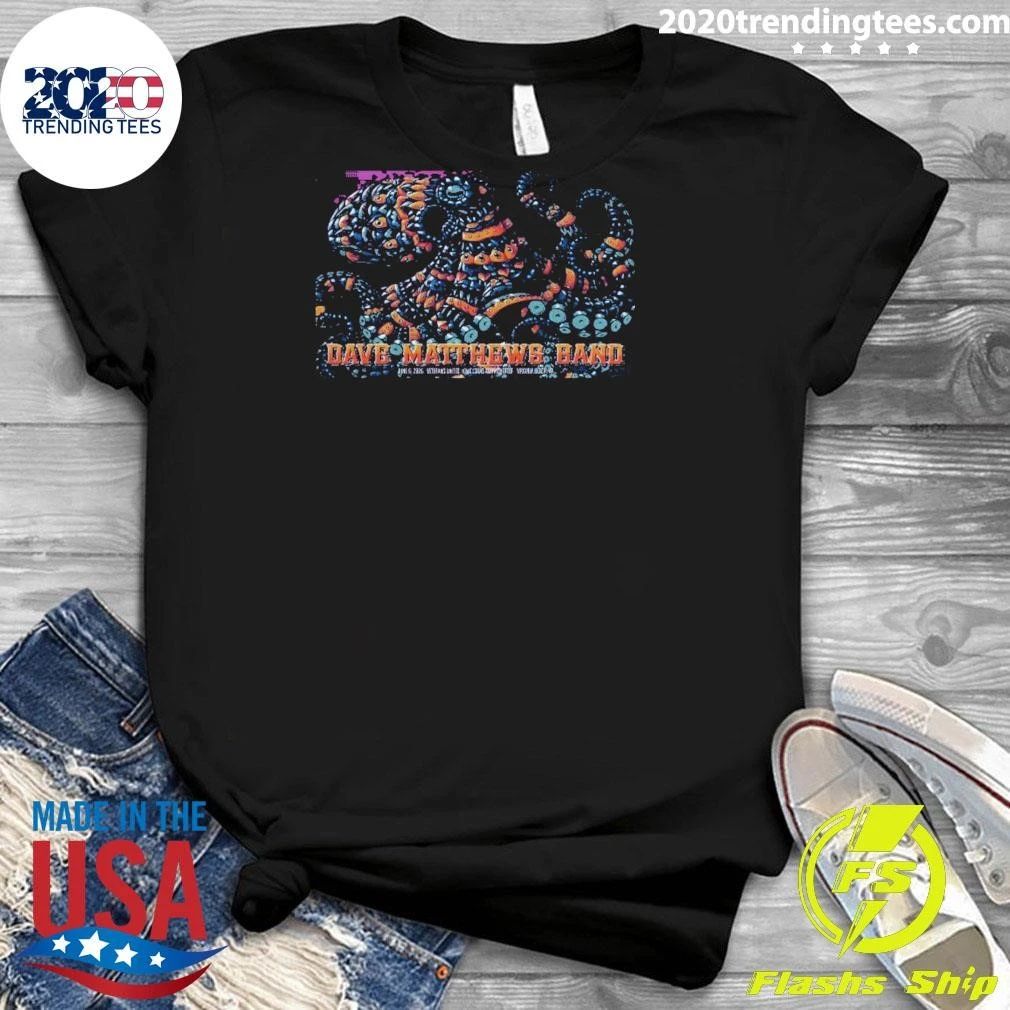 Dave Matthews Band Virginia Beach Tour On June 6 2026 Poster Shirt