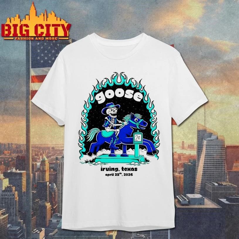 Goose Irving TX 4-25-2026 Tour Graphic Shirt