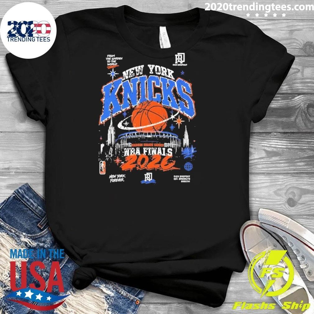 New York Knicks Basketball Team Madison Square Garden Nba Finals 2026 Shirt