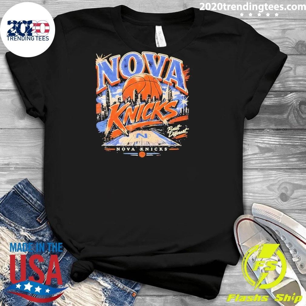 New York Knicks Basketball Nova Knicks Built Different Basketball NBA Shirt