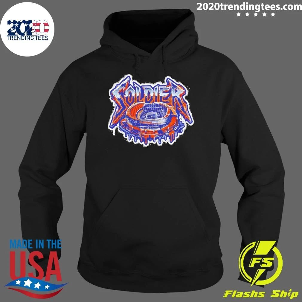 Chicago Bears Stadium Football Field Illustration Soldier Field Shirt