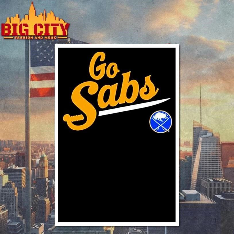 Buffalo Sabres X Go Sabs Royal Shirt