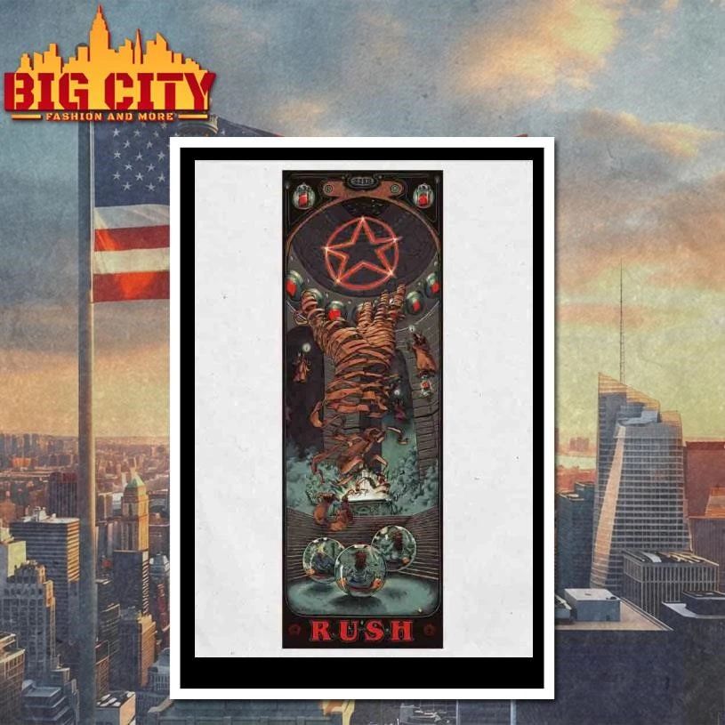 50th Anniversary celebration of the release of Rush’s album 2112 Poster Shirt