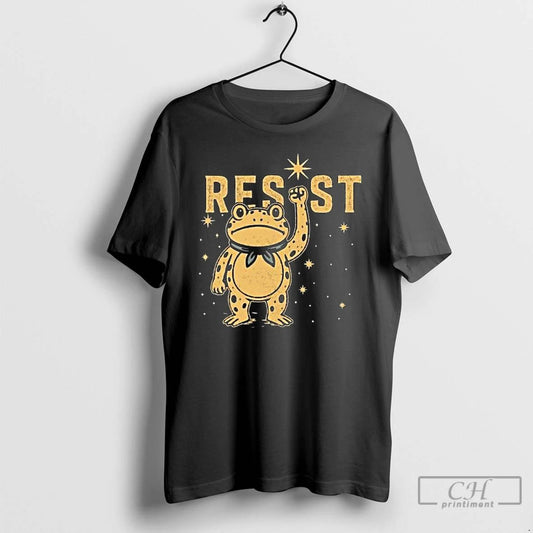 Classic Portland Frog Resist Cosmic Retro 2025 Long Sleve T Shirts