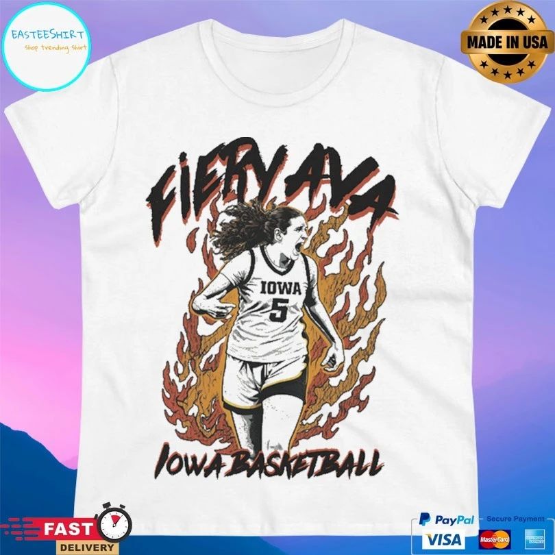 Fiery Ava Heiden Iowa Hawkeyes Women’s Basketball T-shirt