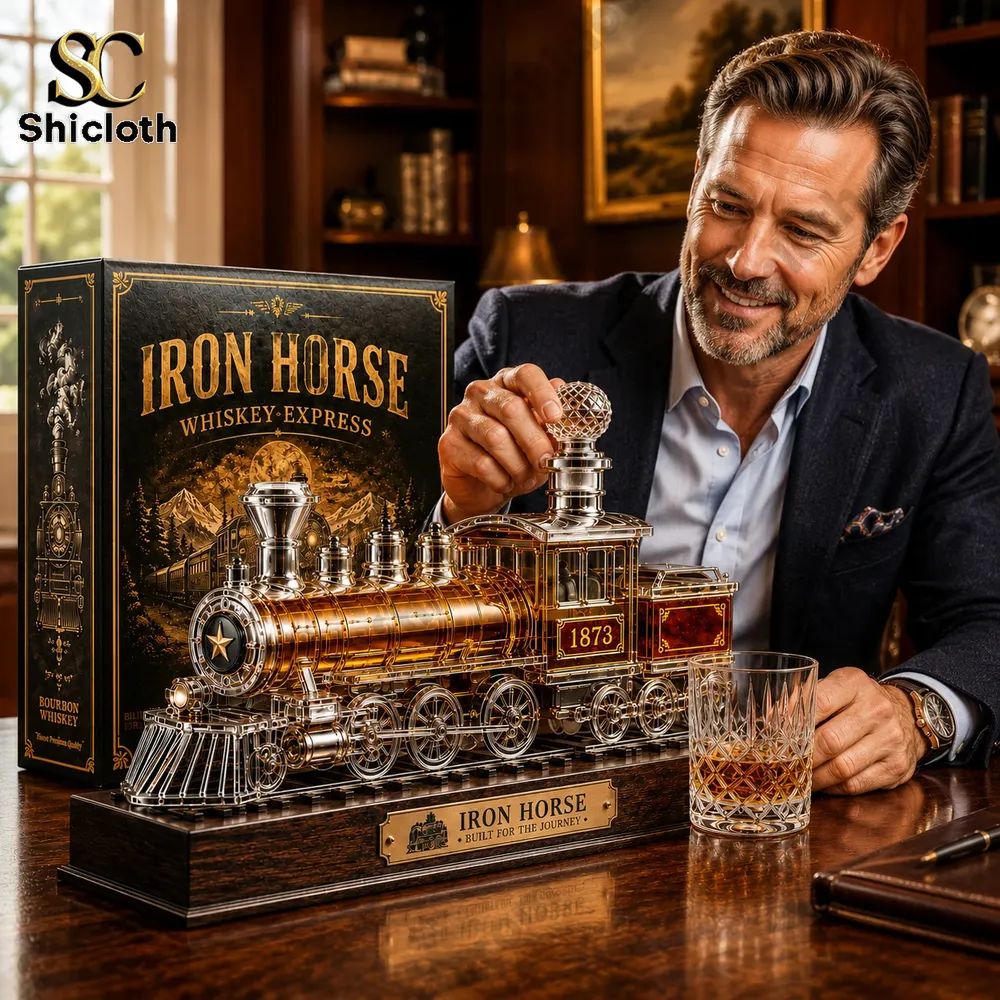 Iron Horse Whiskey Express Train Bottle