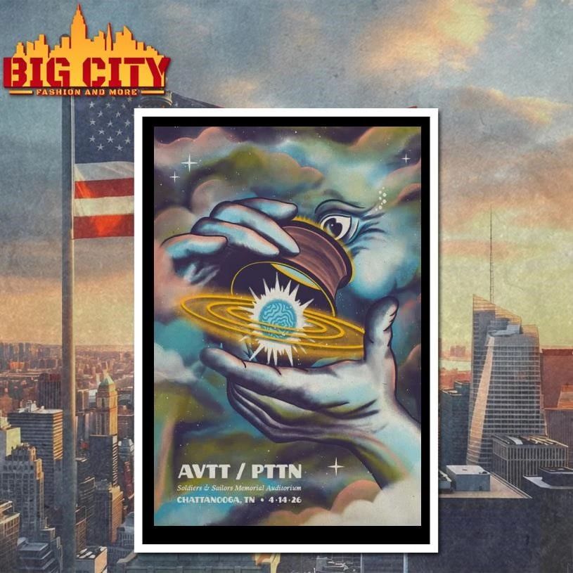 The Avett Brothers Chattanooga TN Tour On Apr 14 2026 Poster Shirt
