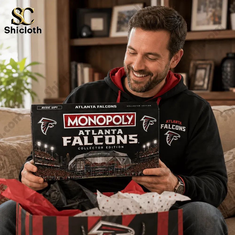 Atlanta Falcons Mercedes-Benz Stadium Collector Edition Monopoly Board Game