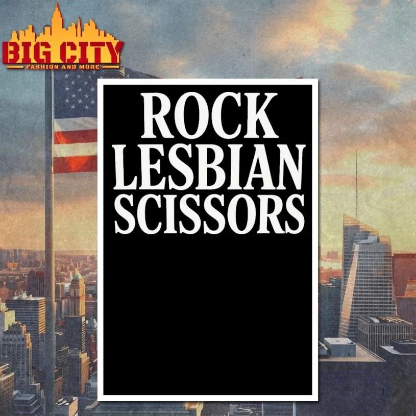 Rock Lesbian Scissors Shirt